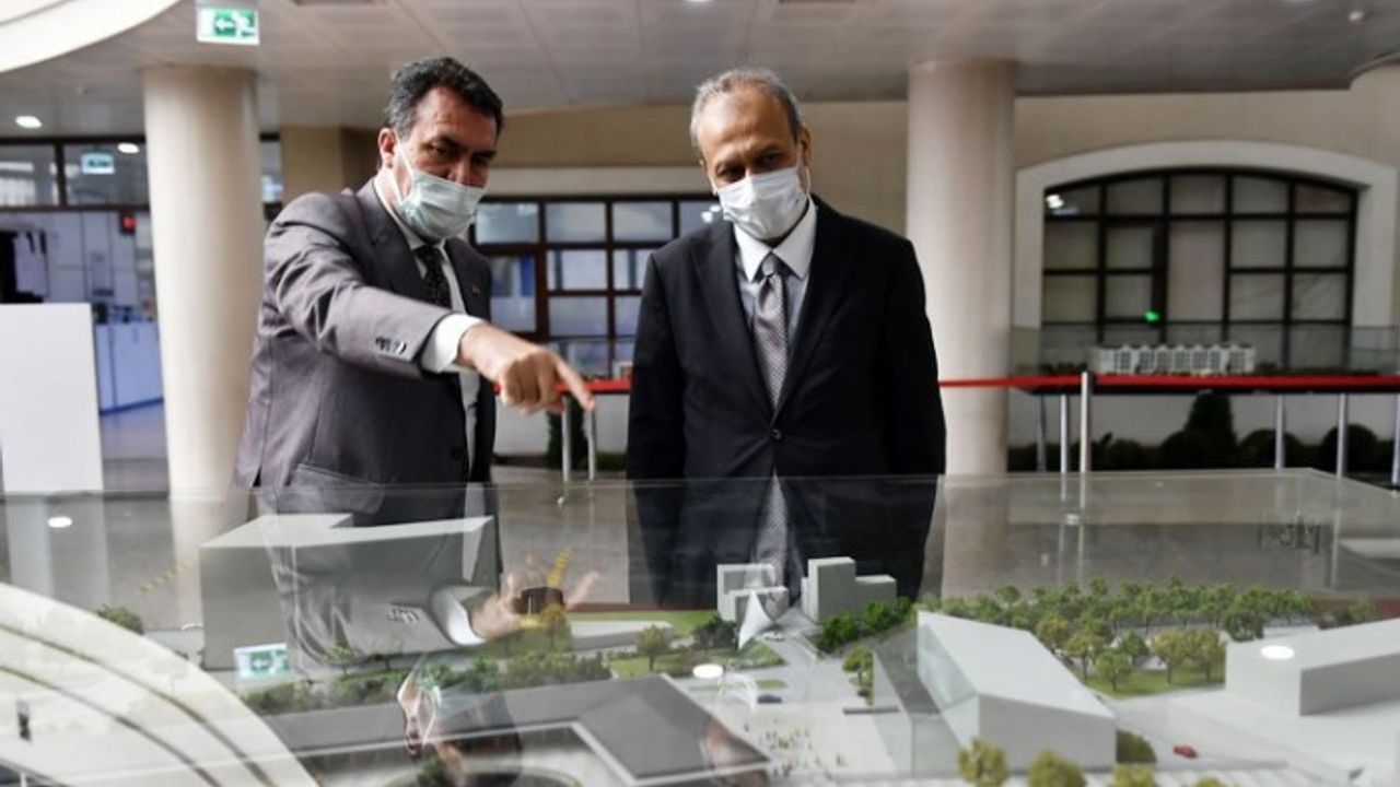 Bursa Osmangazi'de Başkan Dündar'a iade-i ziyaret