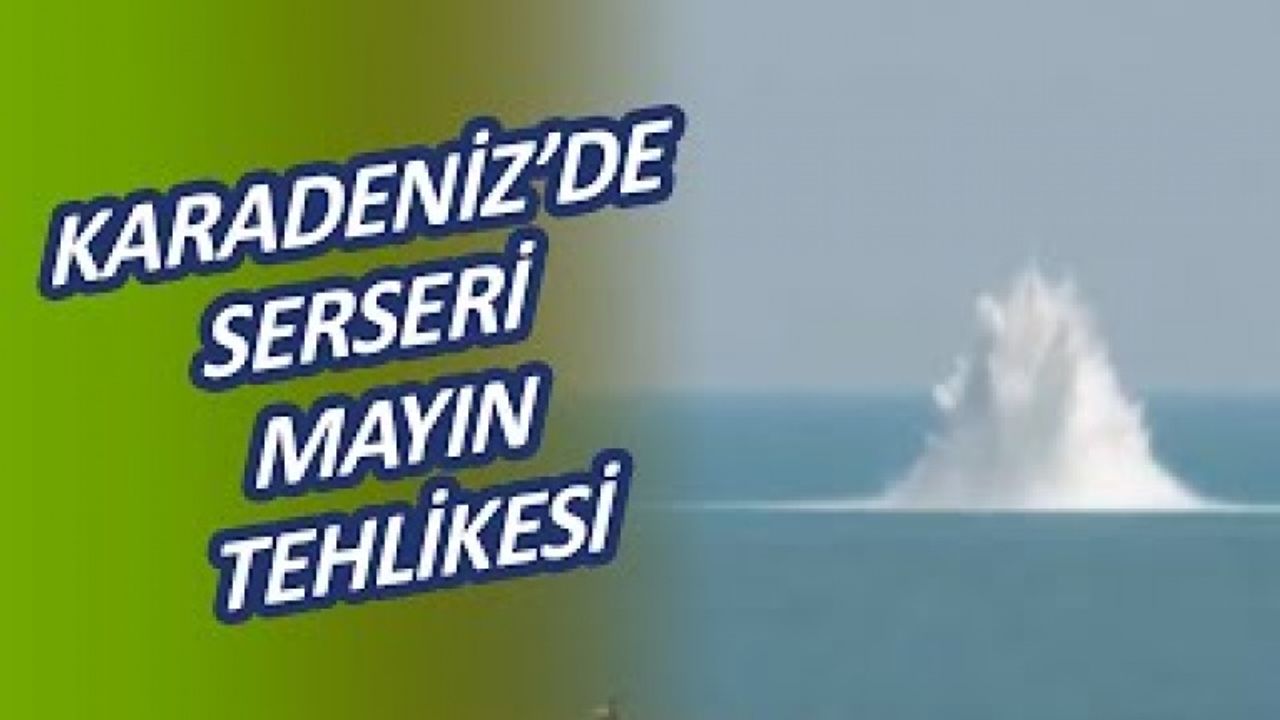 Karadeniz'deki “serseri mayın tehlikesi ortak çabayla çözülebilir“ değerlendirmesi