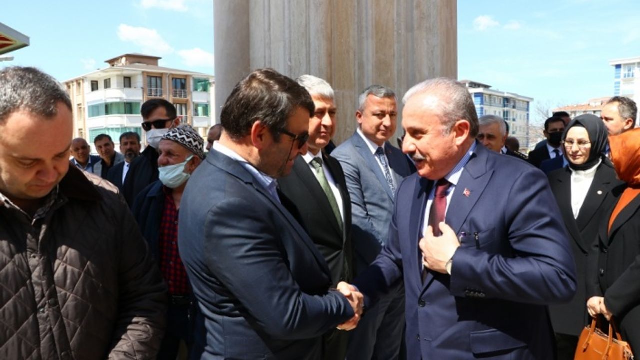 TBMM Başkanı Şentop Tekirdağ'da cami açılışına katıldı: