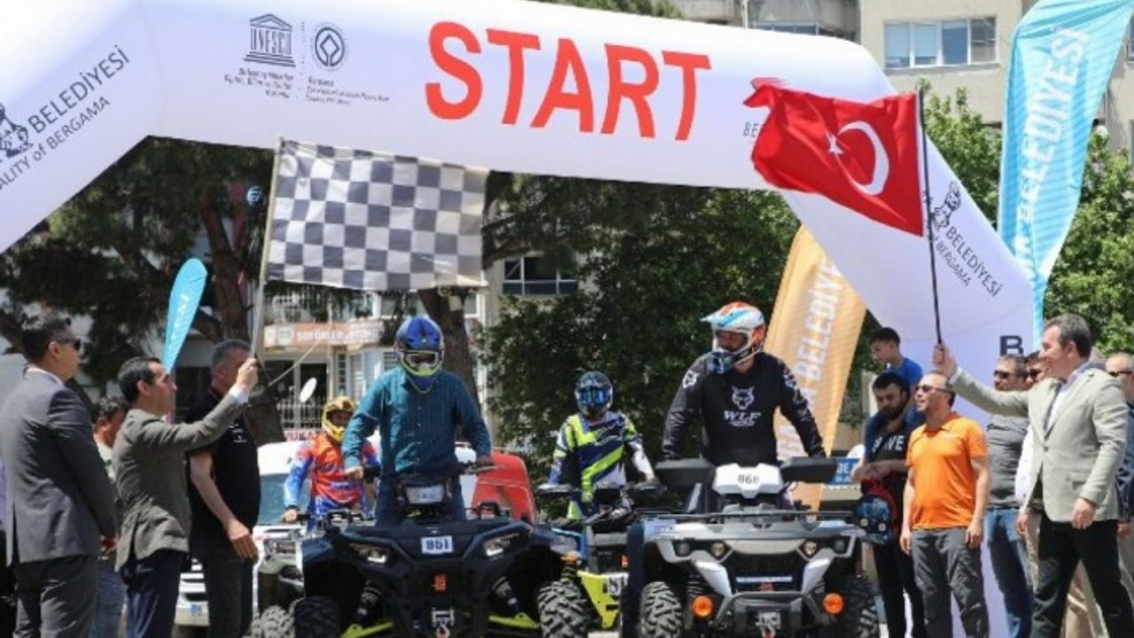 Türkiye Enduro ve ATV Şampiyonası Bergama'da start aldı