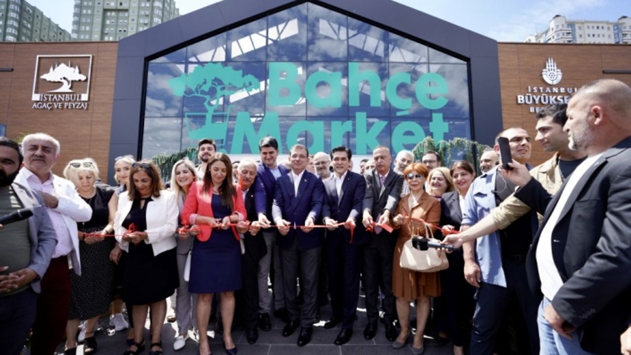 İstanbul'daki 11. Bahçe Market'in açılışı Ataşehir'de yapıldı