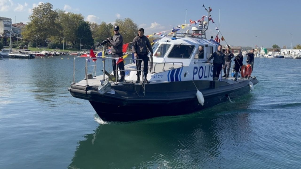 Şehit polisin adı deniz polisinin yeni teknesine verildi
