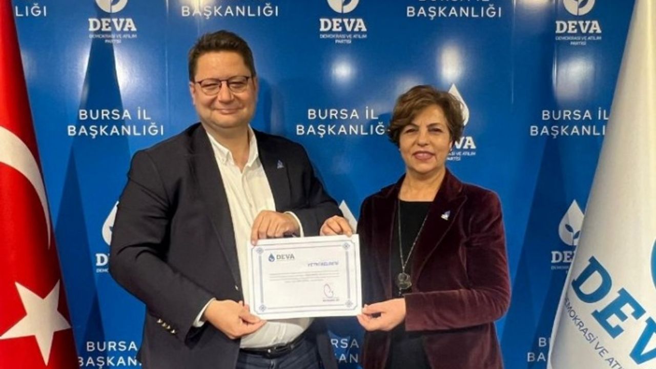 Bursa İznik'te DEVA 'Mine Norşan'a emanet