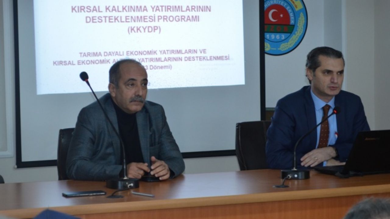 Malkara'da çiftçilere tarım destekleri ve hibe programları anlatıldı