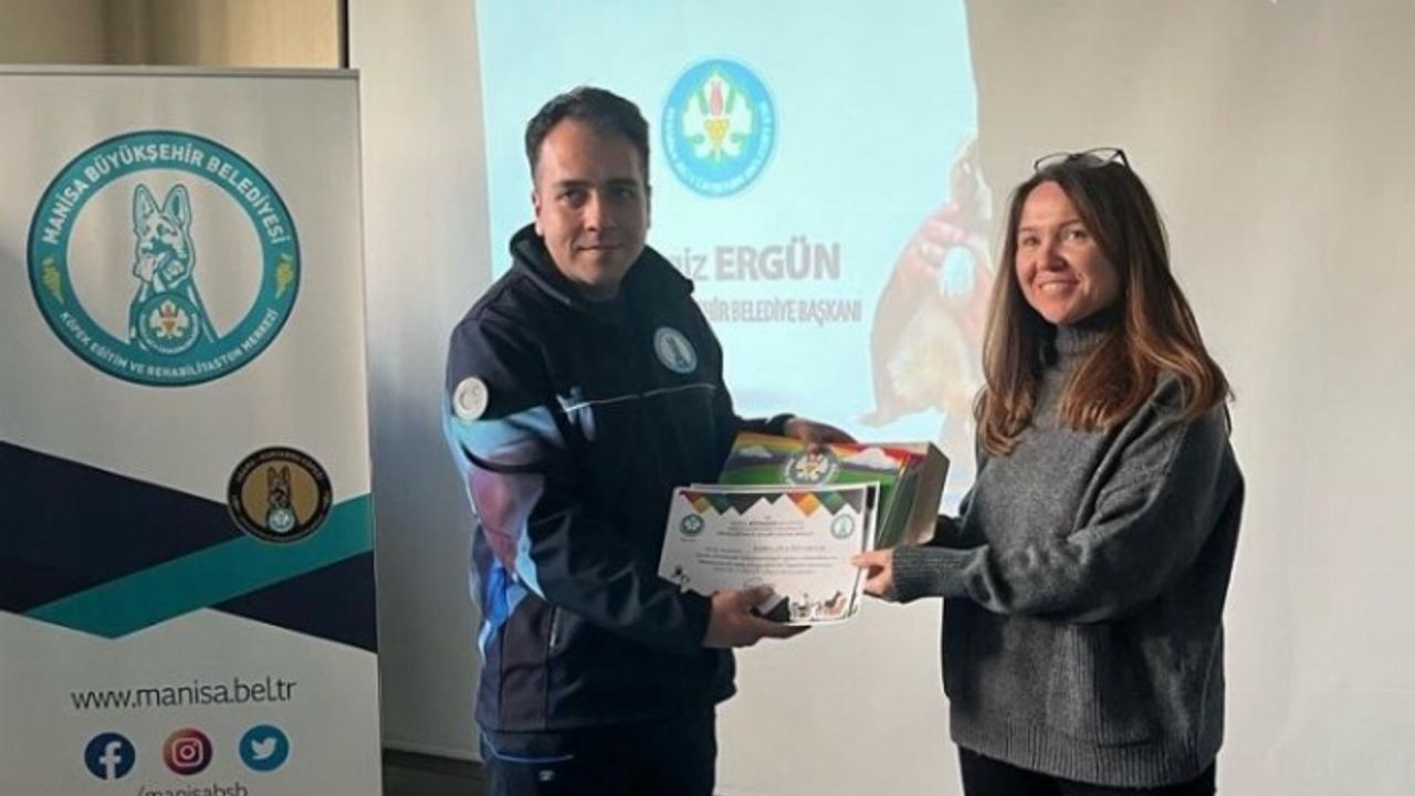 Manisa'da bu kez Şehit Türkmen Tekin Anaokulu öğrencileri ‘Minik Tarzan’ oldu