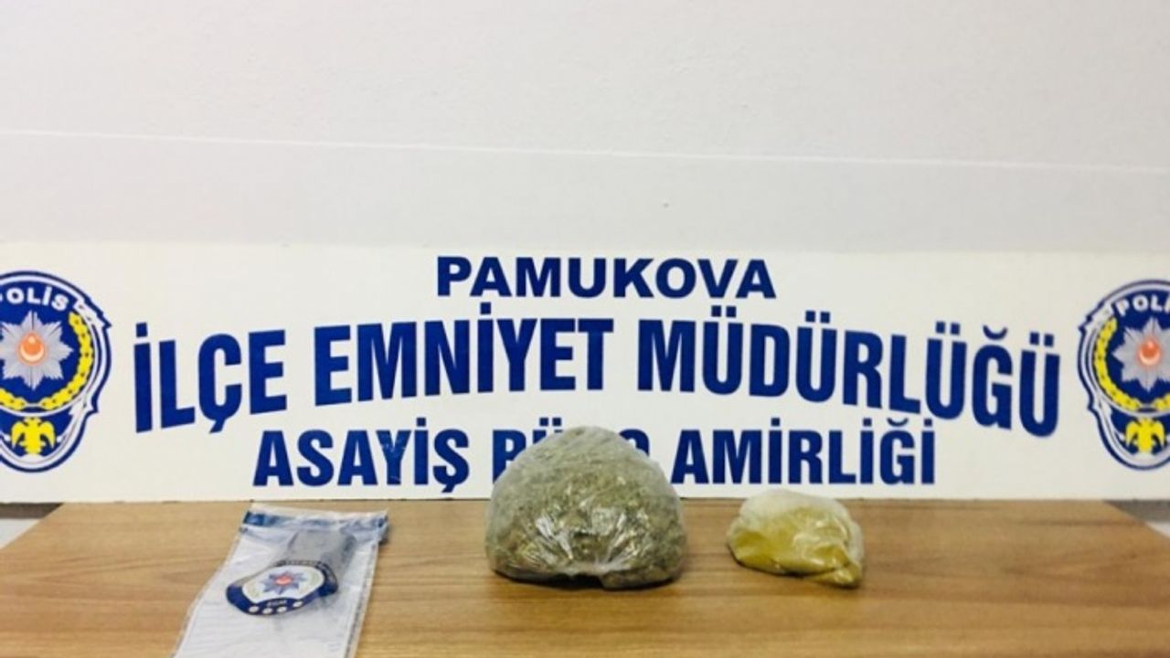 Sakarya'da uyuşturucu nedeniyle 3 kişi gözaltına alındı