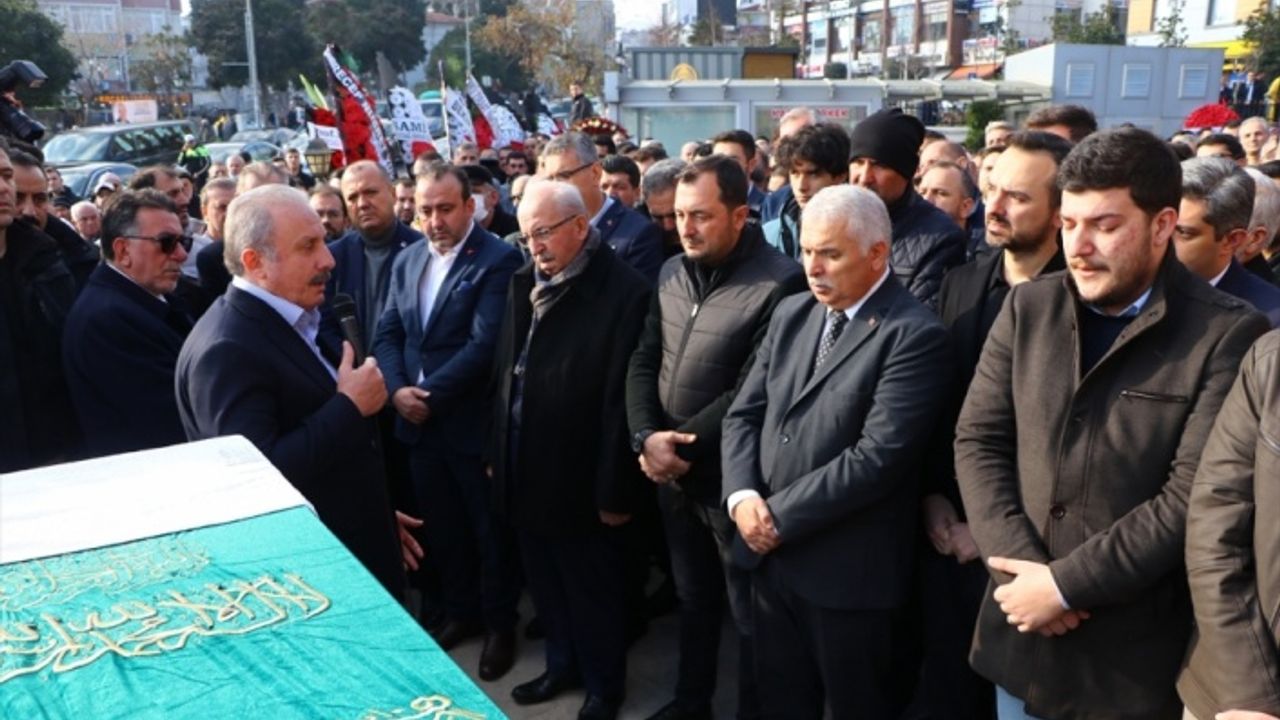 TBMM Başkanı Mustafa Şentop, Tekirdağ'da cenaze törenine katıldı