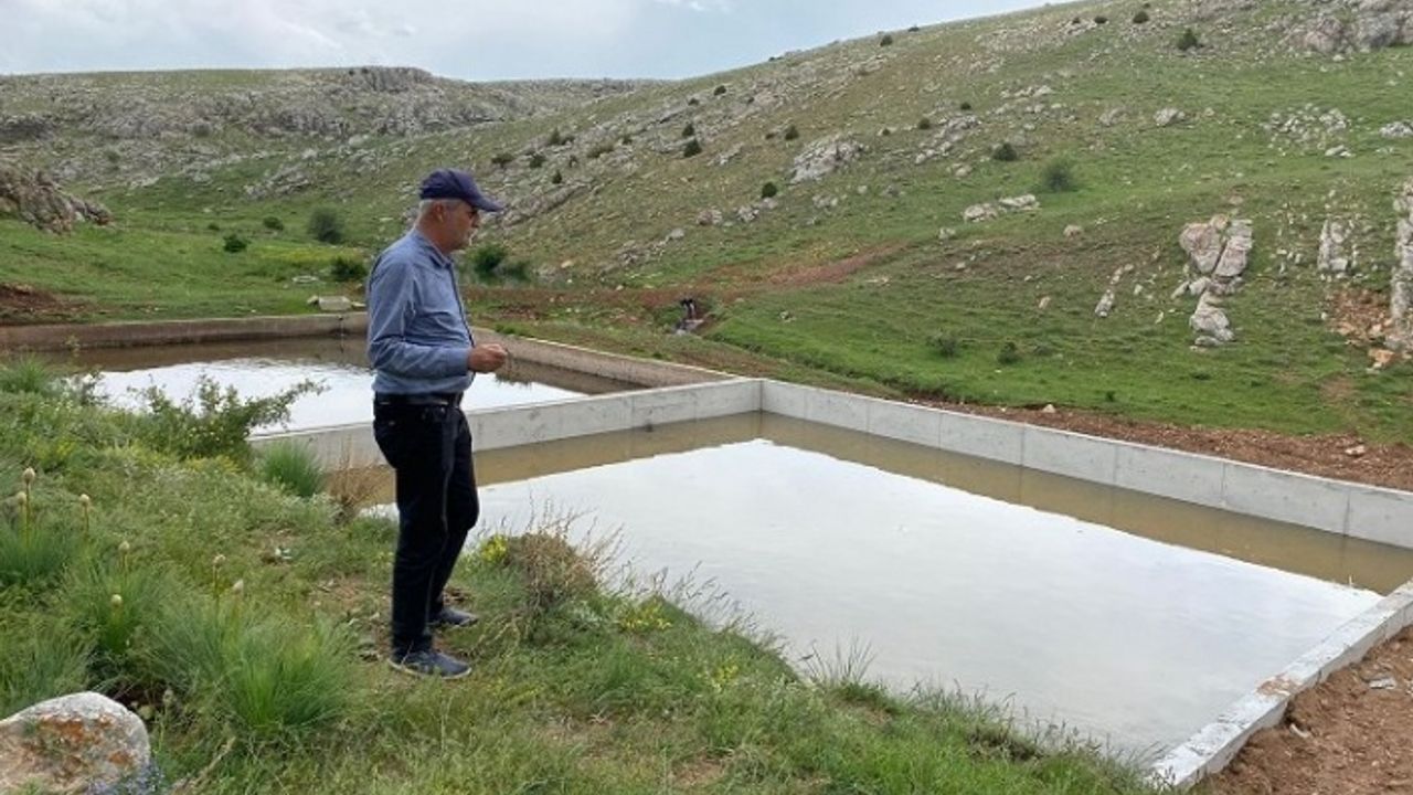 Kayseri Pınarbaşı'nda sulama atağı