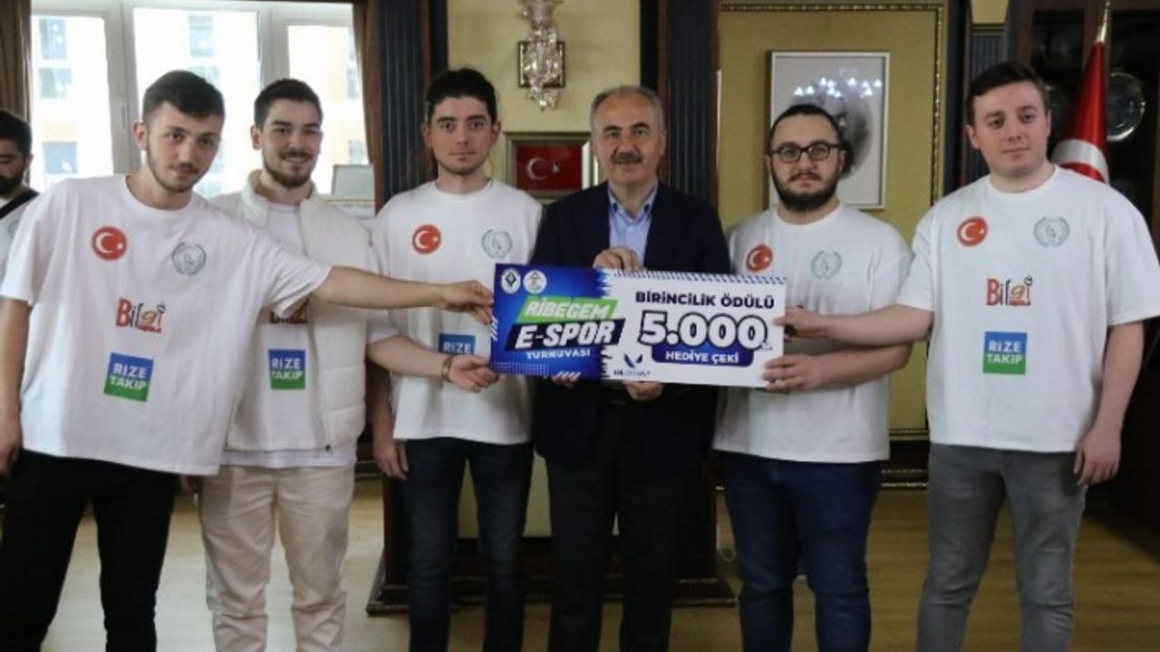 Ribegem E-Spor'da ödüller sahiplerini buldu