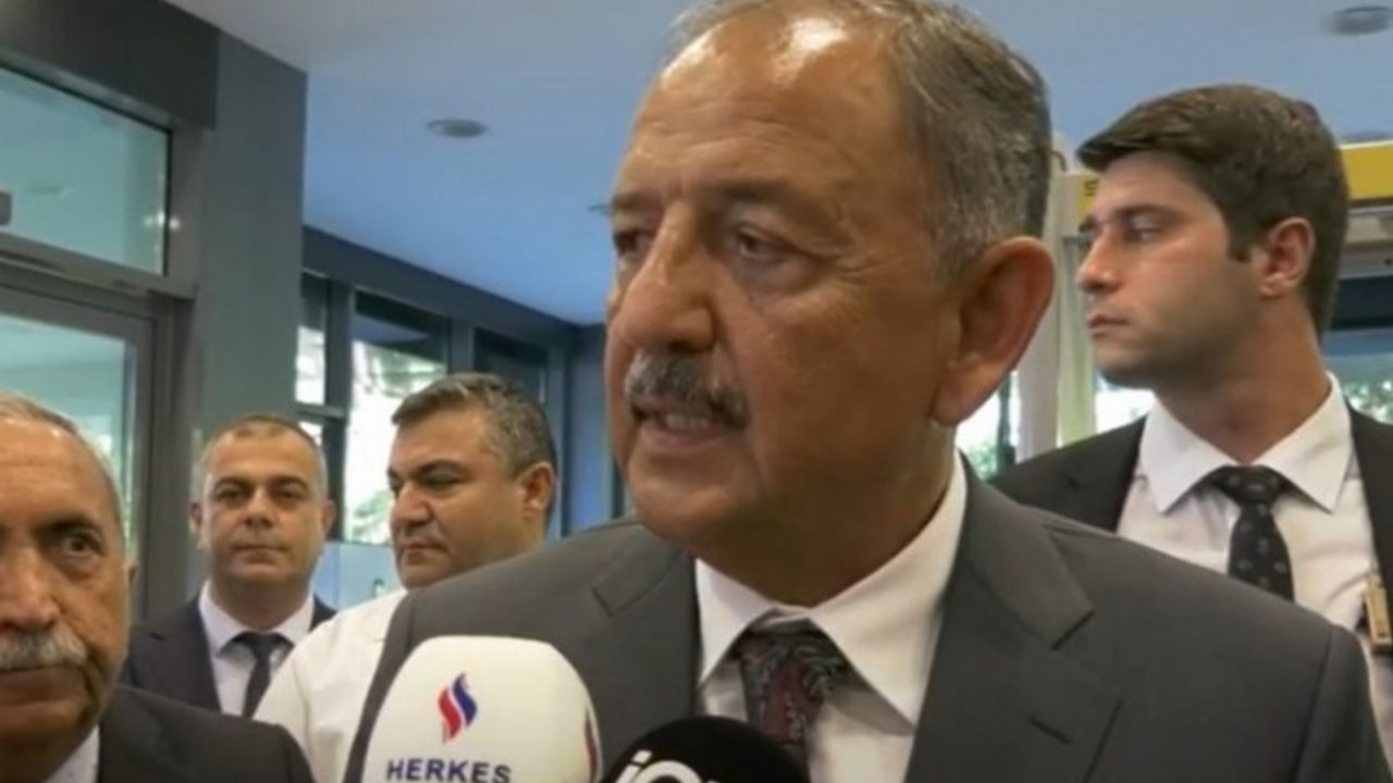 Bakan Özhaseki: Kayseri’den afet bölgesine bin tırdan fazla yardım gitti