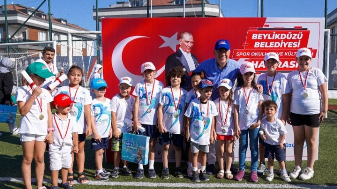 Beylikdüzü'nde yaz spor okullarına muhteşem kapanış