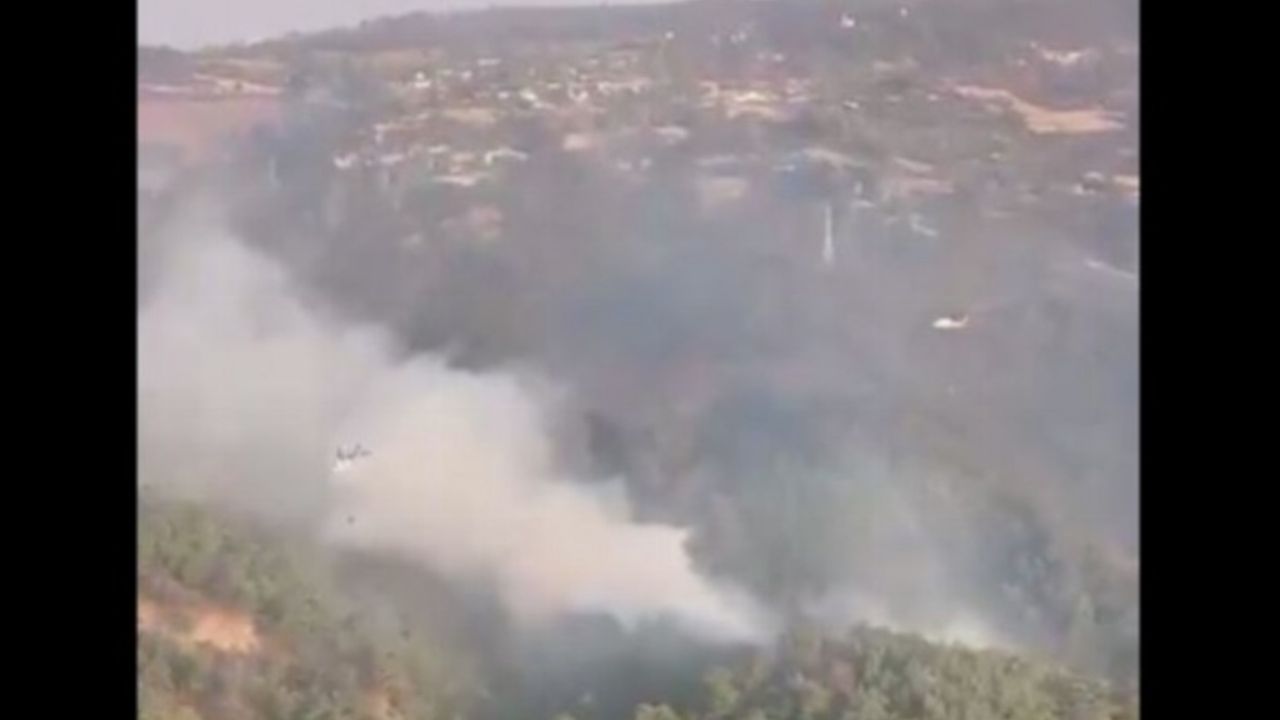 Çanakkale'deki yangında son durum... Çanakkele'de tedbir amaçlı kara ve deniz ulaşımı kapalı