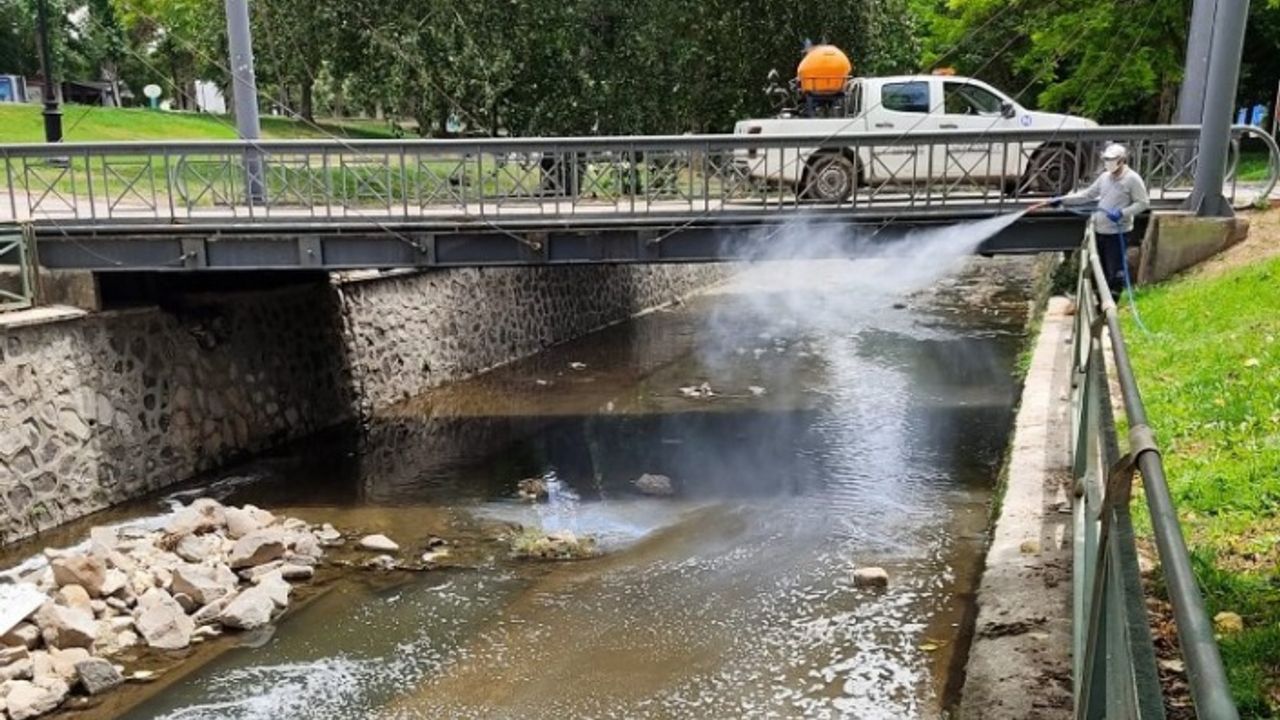 Gaziantep'te 150 bin aktif üreme noktasına rutin ilaçlama