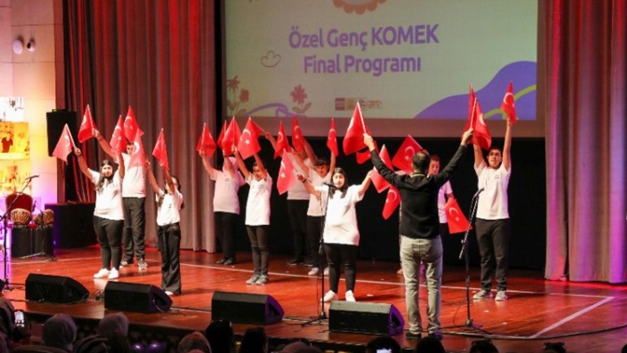 Konya'da en özel KOMEK'lere muhteşem kapanış