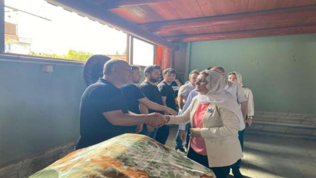 Başkan Hürriyet, Yılmaz ailesini acılı günlerinde yalnız bırakmadı