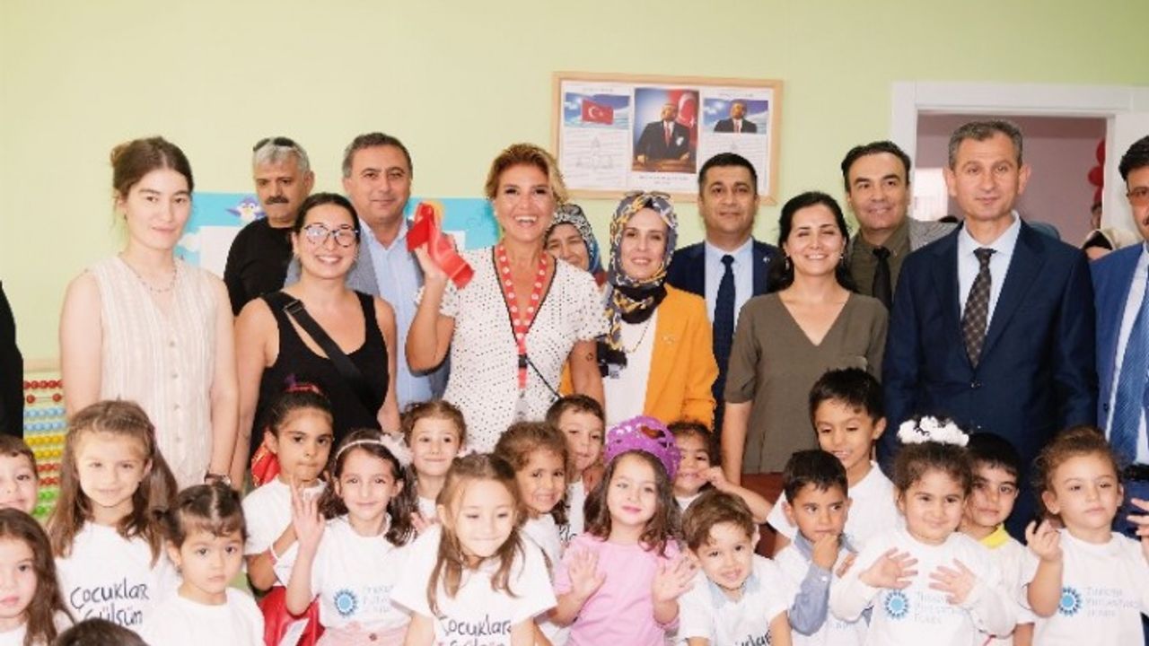 'Çocuklar Gülsün Diye'nin 46. anaokulu Kilis'te açıldı