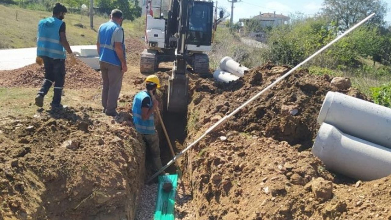 İSU Kırsal mahallelerde altyapı yatırımlarını sürdürüyor