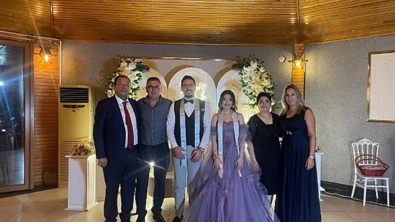 İYİ Partili Musa Kargıoğlu'nun oğlu Kubilay evliliğe ilk adımı attı