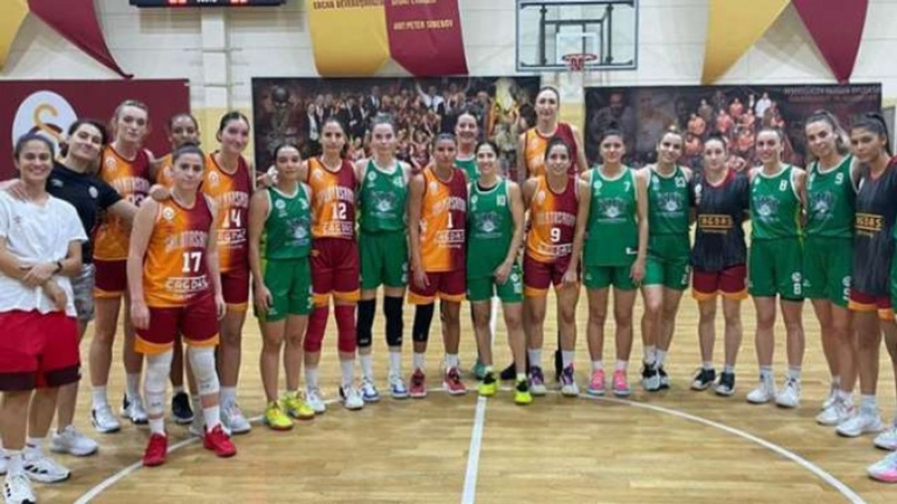 İzmit’in Perileri hazırlık maçında Galatasaray’ı yendi