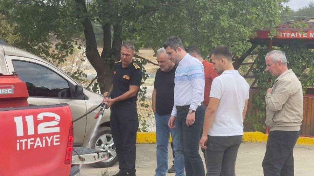 Keşan'da CHP'den Keşan İtfaiyesi'ne ziyaret