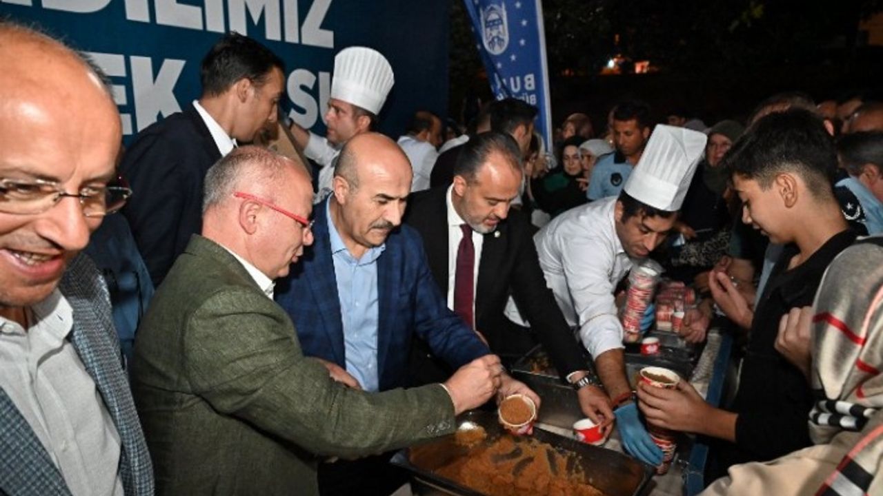 Süleyman Çelebi, Bursa'da Mevlid Kandili'nde anıldı