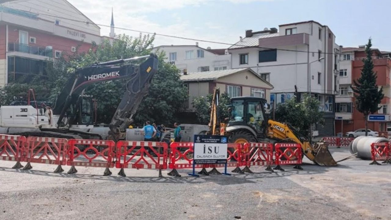İSU'dan Gebze Adem Yavuz mahallesine yeni altyapı hatları