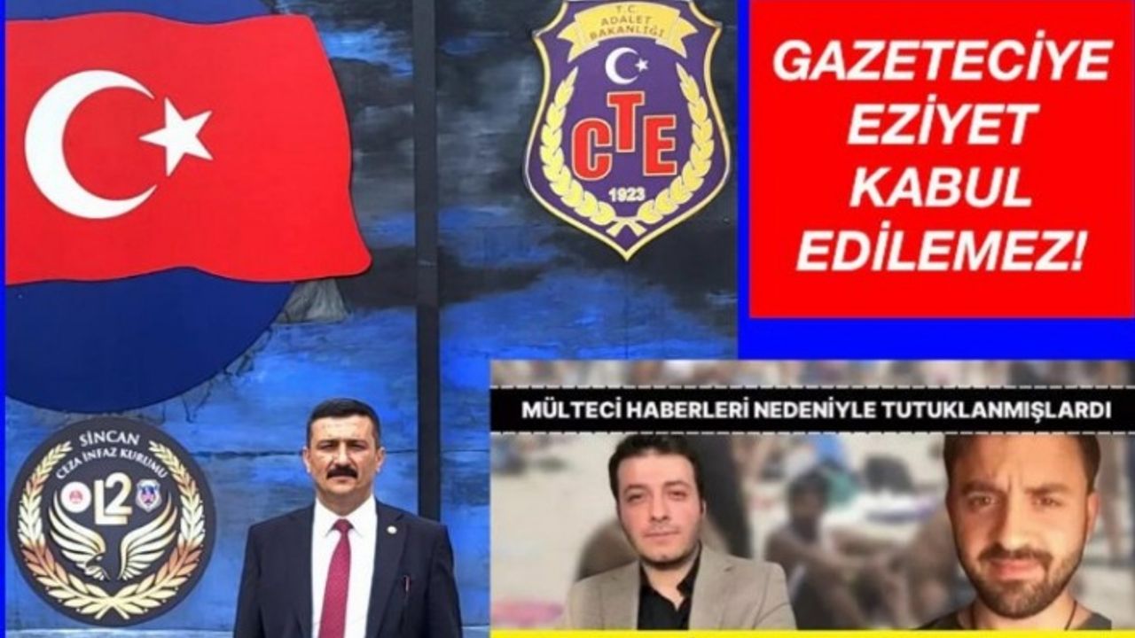 İYİ Partili Türkoğlu'ndan tutuklu gazetecilerin saçlarının kazıtılmasına tepki