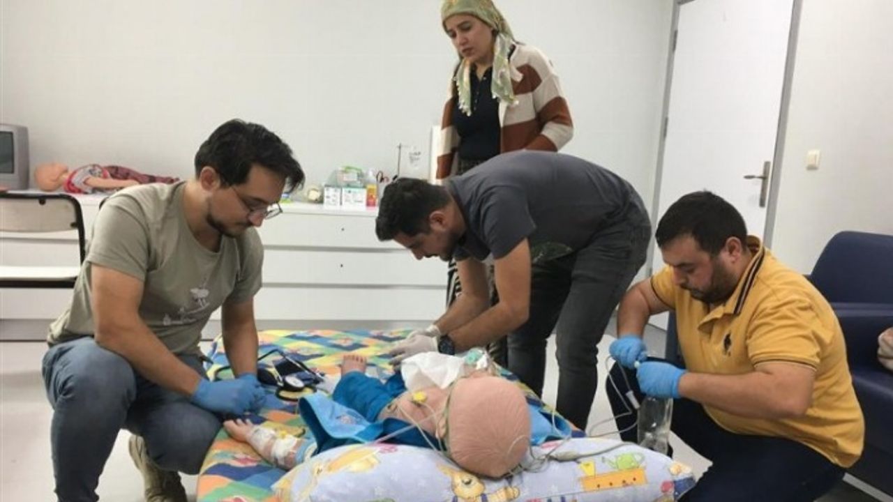 Bursa'da 17 sağlık personeli daha ÇİLYAD eğitiminden geçti