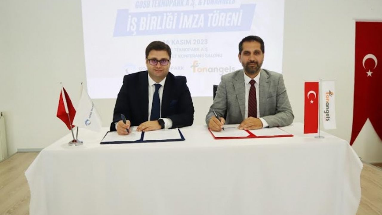 GOSB Teknopark ve Fonangels girişimciler için önemli işbirliği