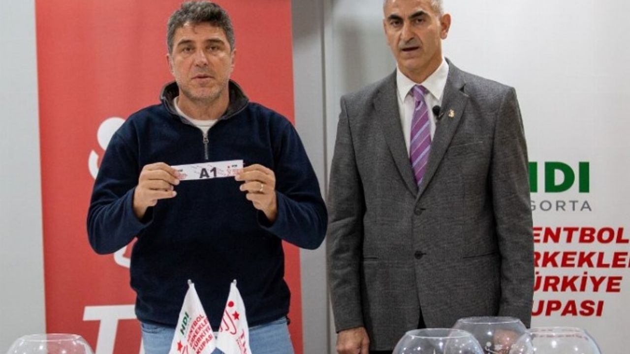Hentbol Erkekler Türkiye'de çeyrek final kuraları çekildi