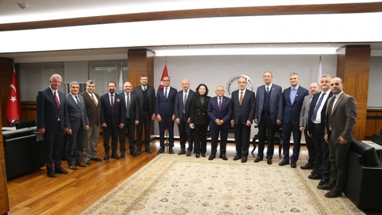 İslam Kalkınma Bankası'ndan Kayseri Büyükşehir'e ziyaret
