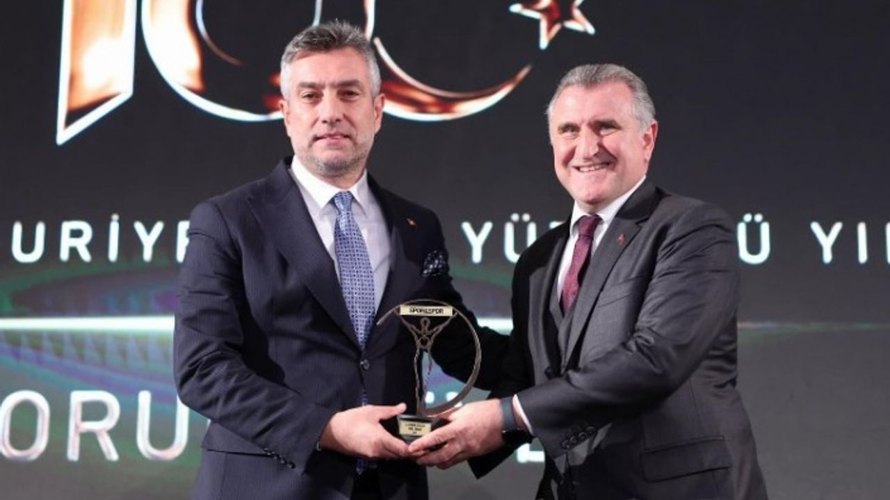 İstanbul Şile'ye 'Spora En Fazla Yatırım Yapan Yerel Yönetim' ödülü