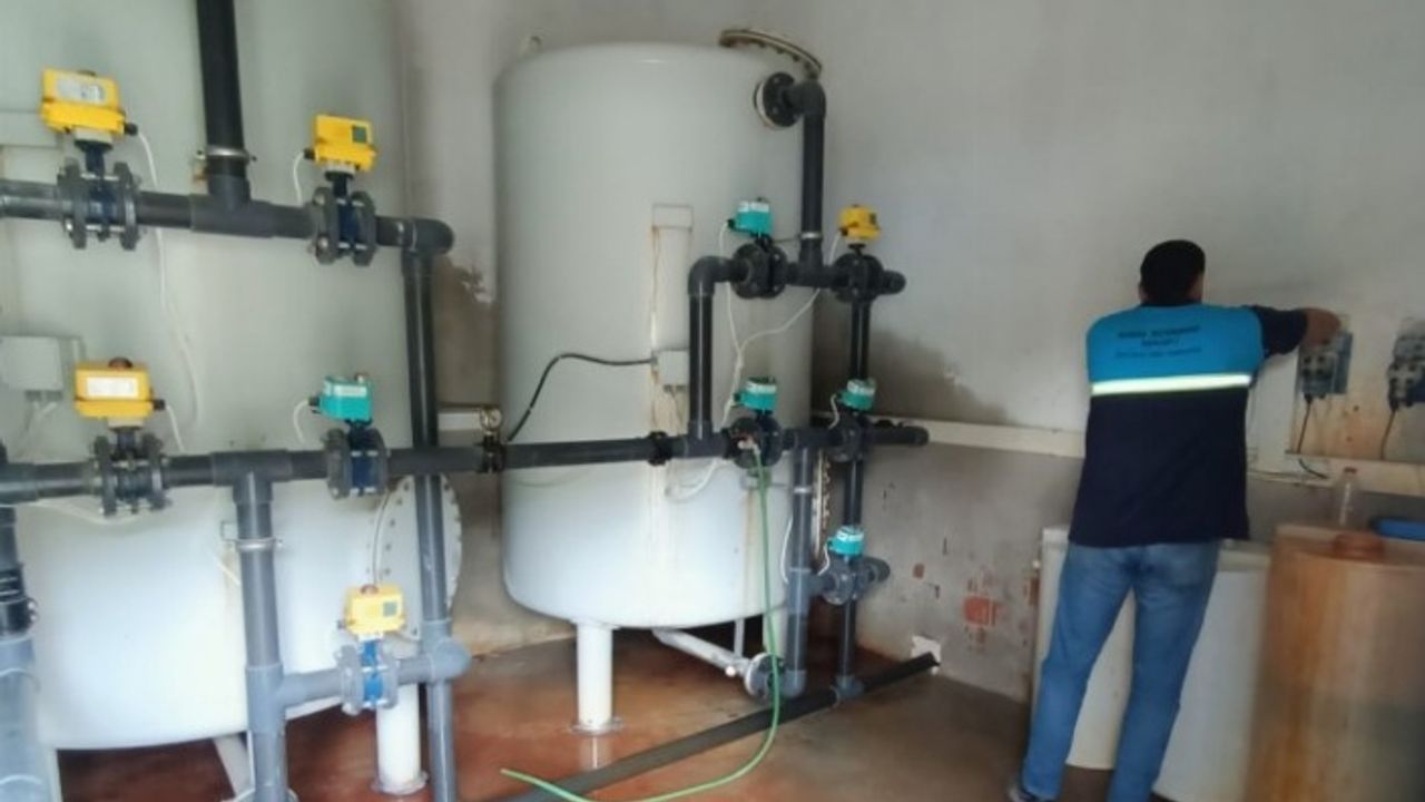 Manisa Kırkağaç'ta kesintisiz su için MASKİ sahada