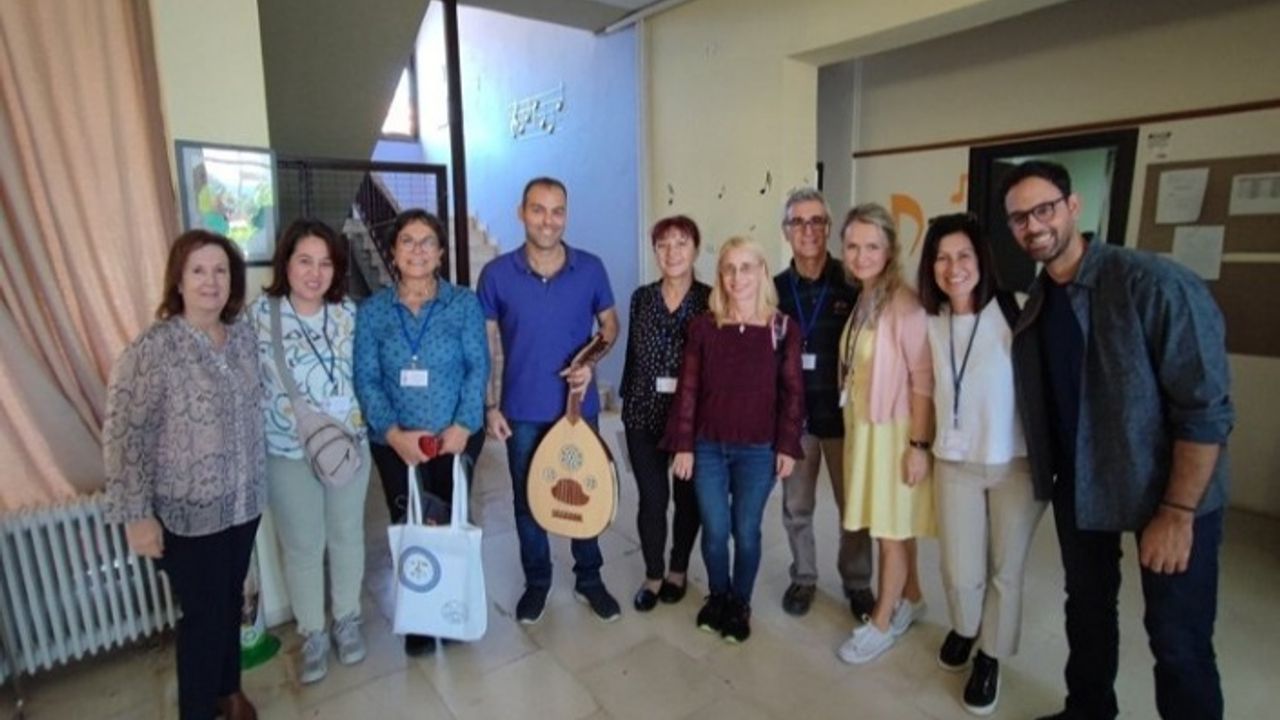Manisa THK İlkokulu Erasmus'la müzik kültürünü tanıttılar