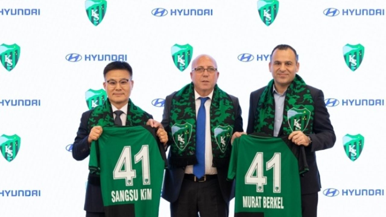 Hyundai Assan ve Kocaelispor sponsorluk anlaşması imzaladı