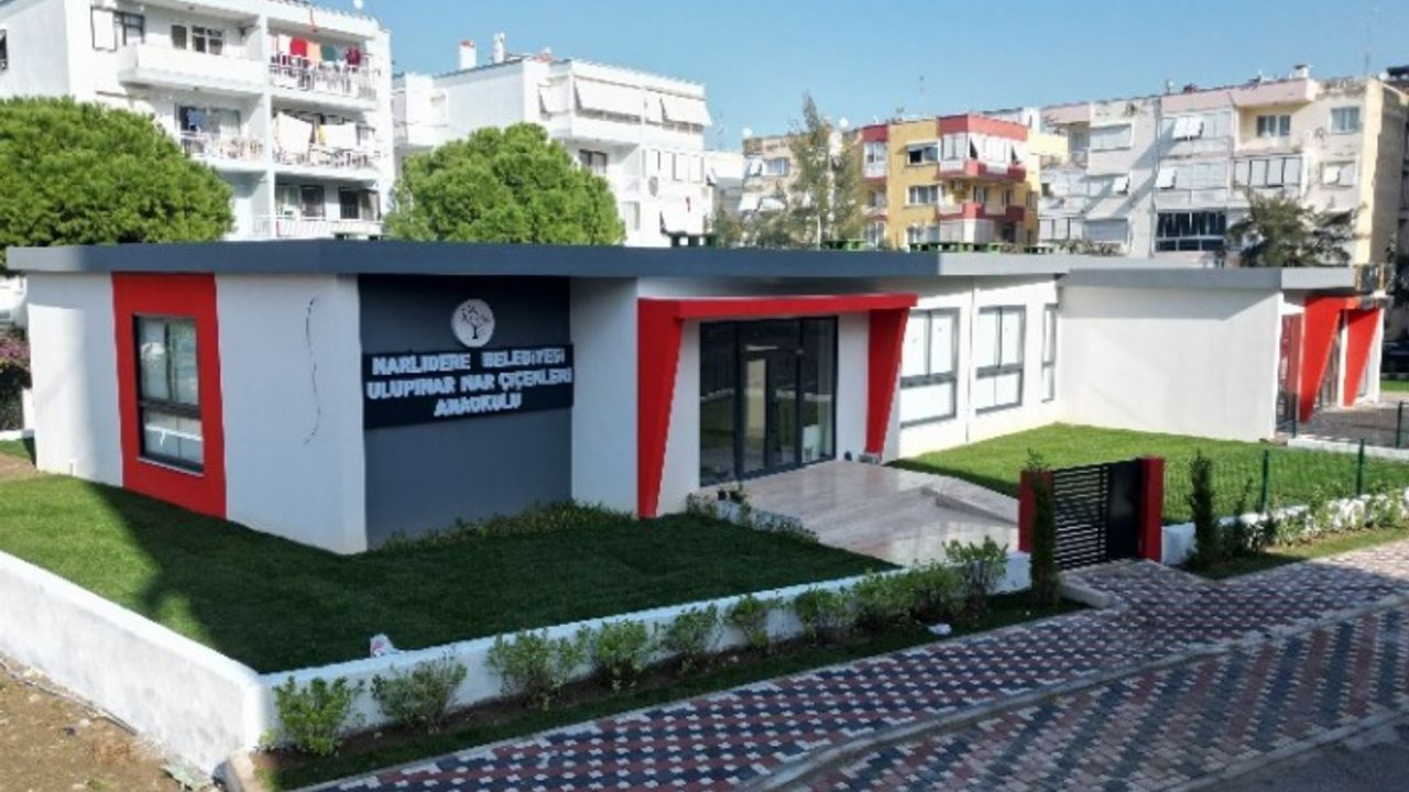 İzmir Narlıdere'de anaokulu görücüye çıkıyor