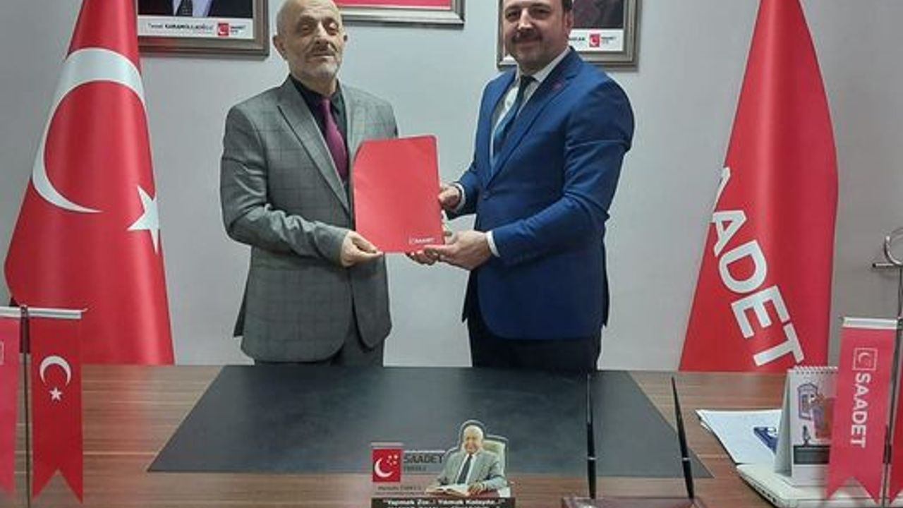 Şaban Atalı, Gebze Saadet'ten meclis üyeliği için başvuru yaptı