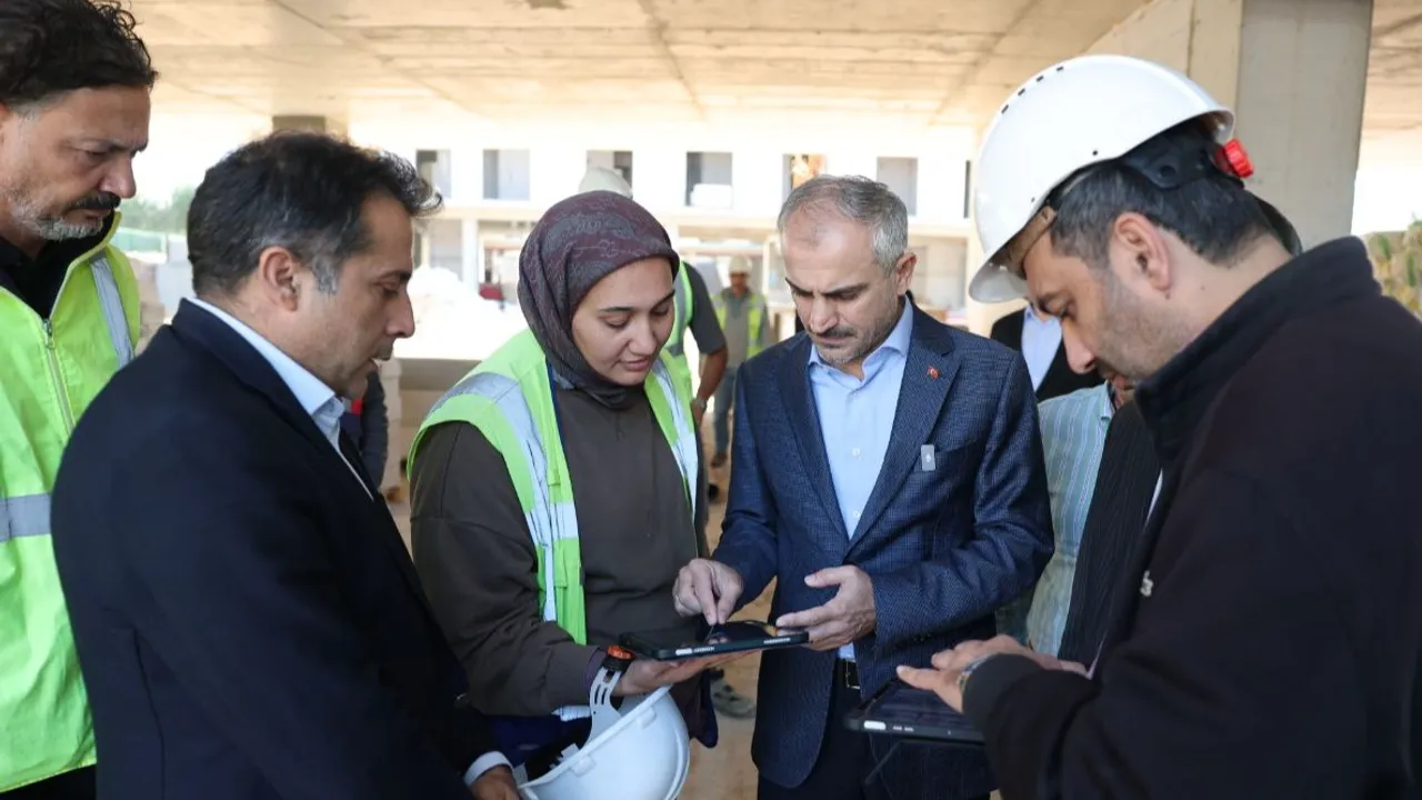 Çayırova Spor Lisesi'nde inşaat hızla sürüyor