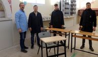 Edirne Mesleki ve Teknik Anadolu Lisesi geçen yıl 10 bin öğrencilik okul mobilyası üretti