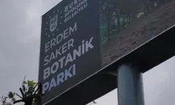 Bursa'da Erdem Saker'in adı Botanik Park'ta ölümsüzleştirildi