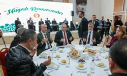 Keçiören'de ilk iftar otobüs esnafı ile yapıldı