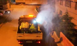 Keçiören'de gece gündüz ilaçlama