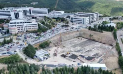 Umuttepe Cami ve Otopark projesi hızla yükseliyor
