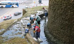 Keçiören Şelalesi sonbahar bakımında