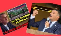 Bahisçi hakem skandalı TBMM gündeminde