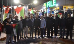 Sumud Filosu’na yapılan baskın Darıca’da protesto edildi