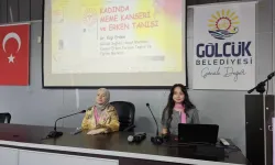 Gölcük'te 'Meme Kanseri Farkındalık Paneli' yoğun ilgi gördü