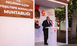 Keçiören'de Yeşiltepe Mahallesi'ne yeni muhtarlık binası