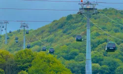 Ara tatil keyfi Kartepe Teleferik'te katlanıyor