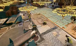Ayasofya'daki restorasyon çalışmalarındaki iddialara yalanlama: Zemin tahrip edilmedi!